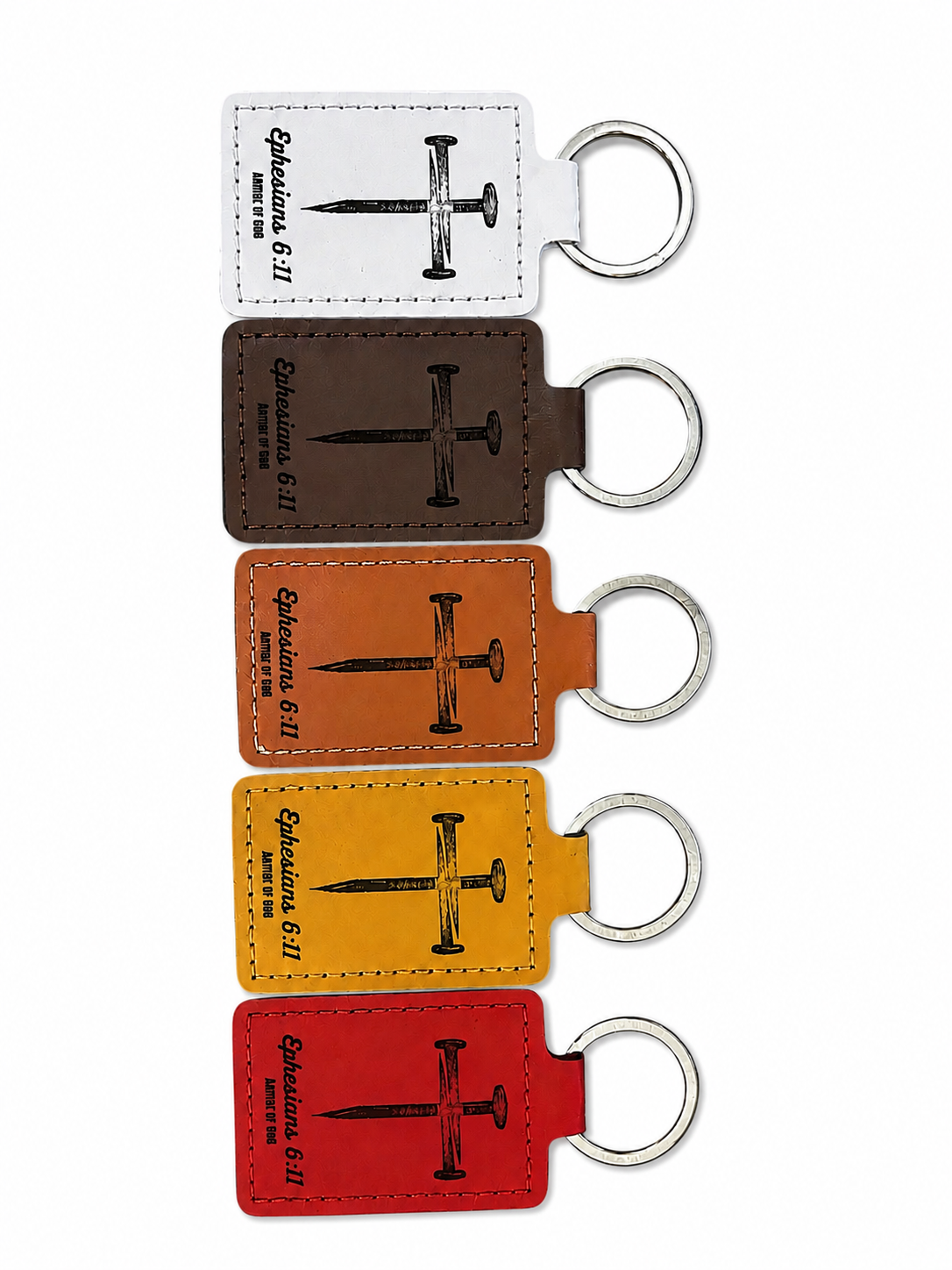 Ephesians 6:11 Armor of God keychain