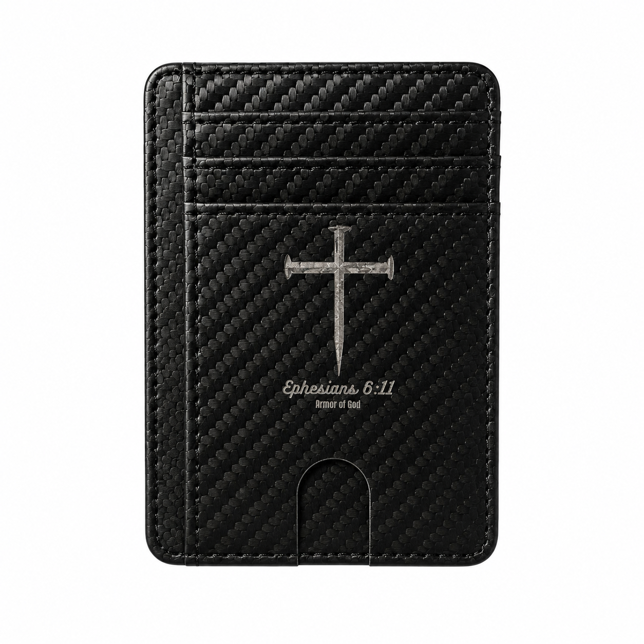 Ephesians 6:11 Armor of God slim wallet.