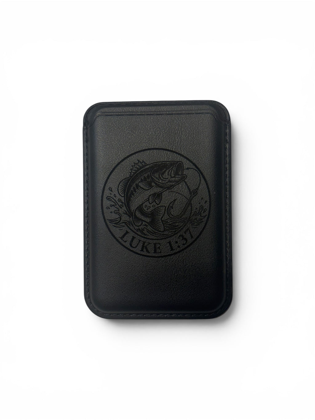 Luke 1:37 flying bass Iphone case wallet
