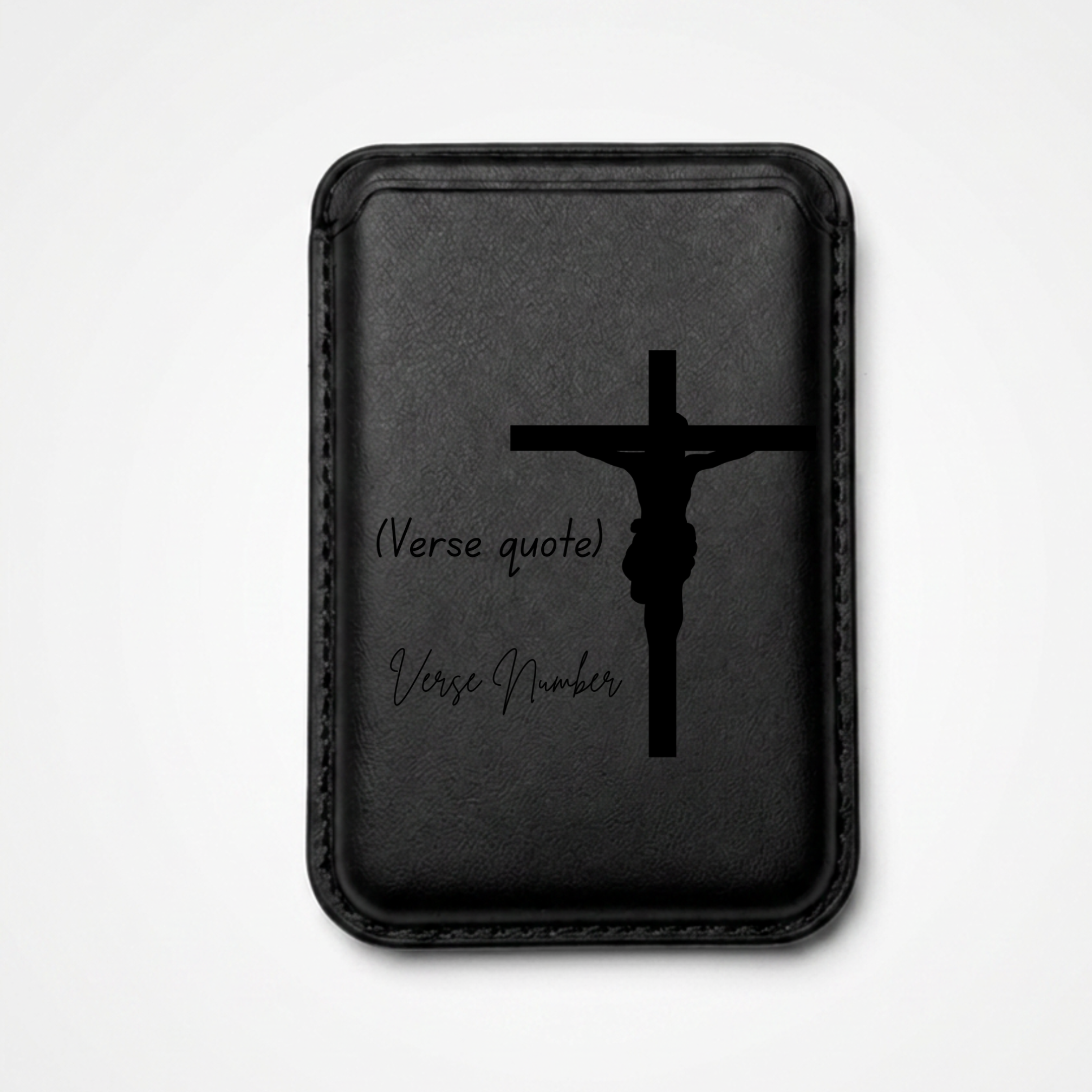 Customizable Bible verse Iphone case wallet